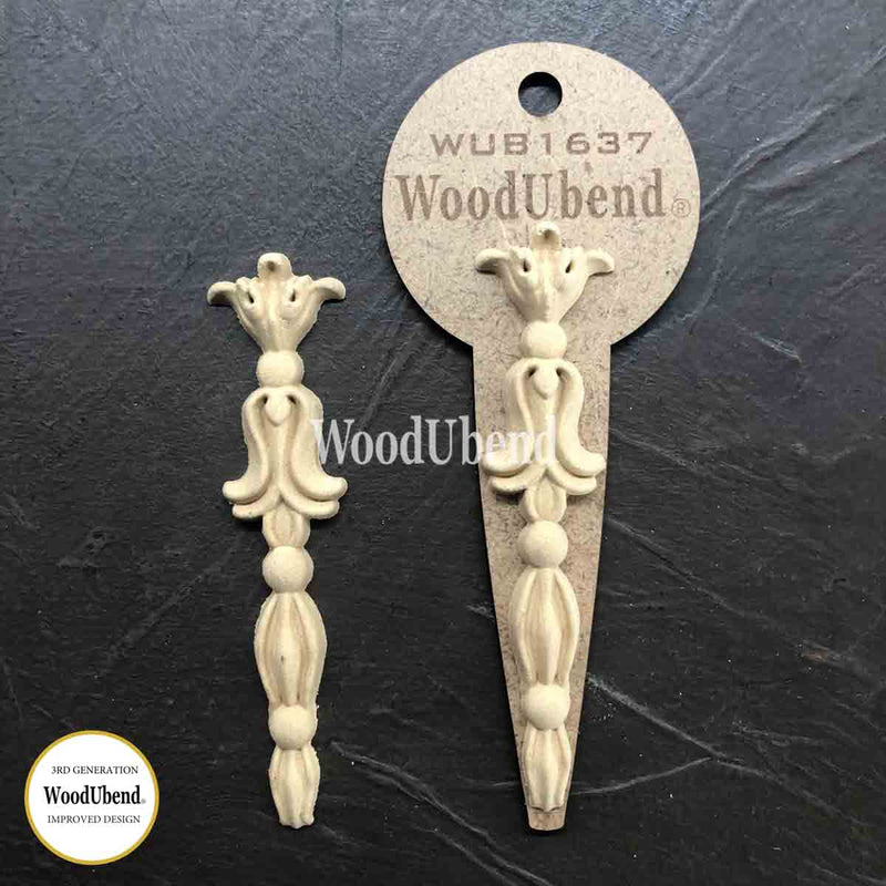 WoodUbend | DECORATIVE DROPS Pair | 1637