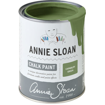 CAPABILITY GREEN | Annie Sloan
Chalk Paint | 120ml, 500ml