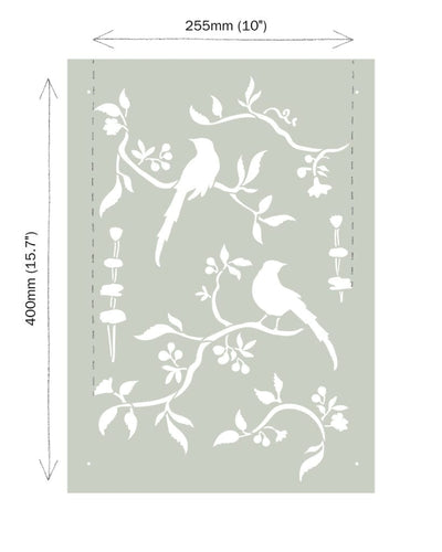 CHINOISERIE BIRDS  | Annie Sloan | Stencil | A3