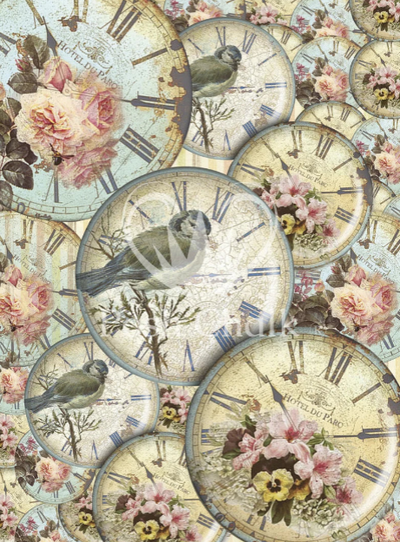 posh chalk springtime decoupage tissue paper