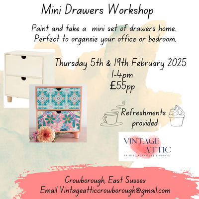 Small Drawers Workshop | Fusion Paint |