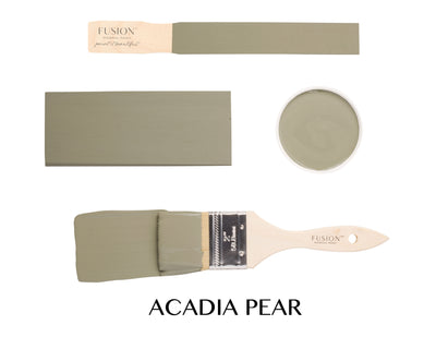 Acadia pear fusion mineral paint brush strokes