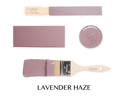 Lavender Haze fusion mineral paint brush strokes