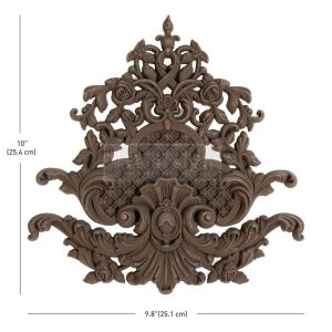 BAROQUE ELEGANCE | Decor Poly Moulds  | Redesign with Prima | 9.9" X 10"