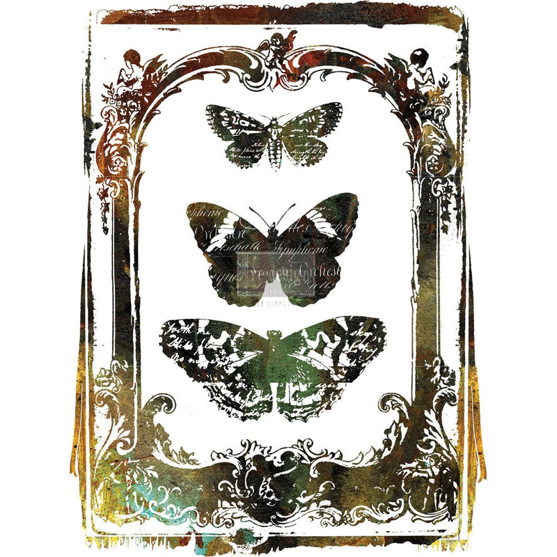 Decor Transfers | Redesign With Prima | BUTTERFLY FRAME