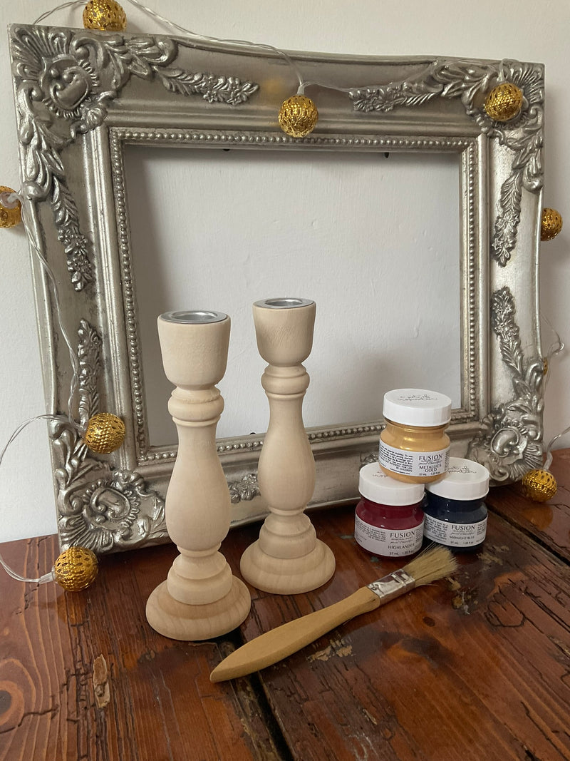 Christmas Candlestick Workshop | Fusion Paint |