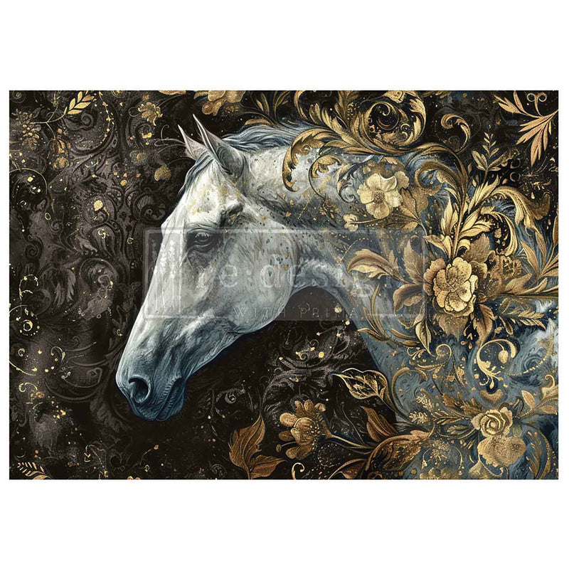 A1 majestic gallop decoupage tissue paper