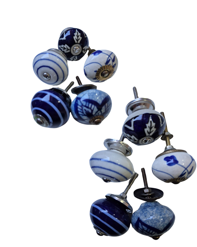 BLUE MIX |  Set of 5 | Drawer knob