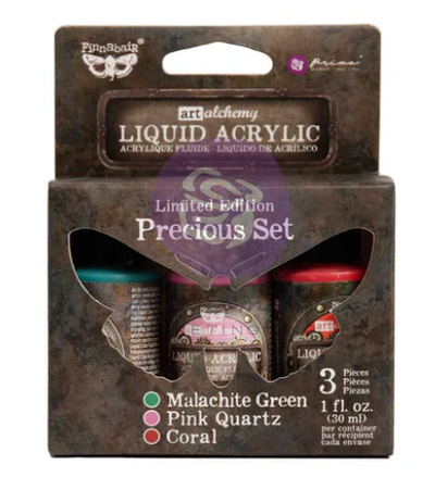 PRECIOUS SET | Liquid Acrylic Paints | 3x 30ml bottles