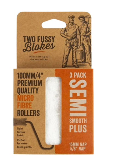 semi smooth plus paint roller pack of 3 