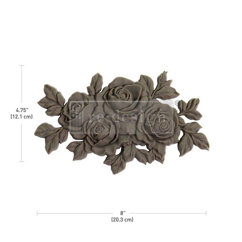 TIMELESS PETALS | Decor Poly Moulds  | Redesign with Prima | 4.75" X 8"